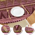 thumbnail image 4 of Elastic Edge Round Table Cover Boho Floral 44 Inch Fits 38-42 Tables Durable Wipe Clean Birthday Parties Events, 4 of 7