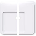 thumbnail image 1 of Ekena Millwork CMP24LN2-02000 24 in. OD x 2 in. ID Square Lucan Architectural Grade PVC Contemporary Ceiling Medallion - 2 Piece, 1 of 1