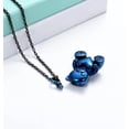 thumbnail image 6 of Teddy Bear Cremation Urn Nekclaces Ashes Jewelry for Men Women Heart Memorial Urn Keepsake Human Pets Ashes Urn Pendant Gift for Women Men, 6 of 7