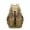 Khaki, variant on New Backpack Men's Backpack Large Capacity Canvas Bucket Bag Casual Men's Bag Travel Bag Primary and Secondary School Bags,Coffee