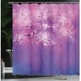 thumbnail image 4 of Ambesonne Purple Shower Curtain, Romantic Paint, 69"Wx75"L, Fuchsia Purple, 4 of 5