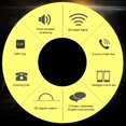 thumbnail image 3 of Single Ear  Headset,  Earpiece Hands Free Call 180 Degree Rotation Built in Mic  for Driving for Office, 3 of 7