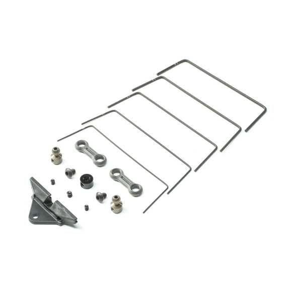 Team Losi Racing Front Sway Bar Set 22 5.0 TLR334055 Electric Car/Truck Option Parts