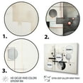 thumbnail image 3 of Designart Abstract Suprematism framed wall art decor, Abstract Suprematism framed wall Art, Beige Grey Suprematism Silent consistency I , Extra large Modern black framed wall art, black frame, 3 of 5