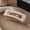 Light khaki square clip 10.5CM, variant on Soft silicone ponytail hair clip, large non slip matte hair clip, square frosted hair clip with soft claws, fashionable crab fish hair clip, soft and comfortable women's hair clip