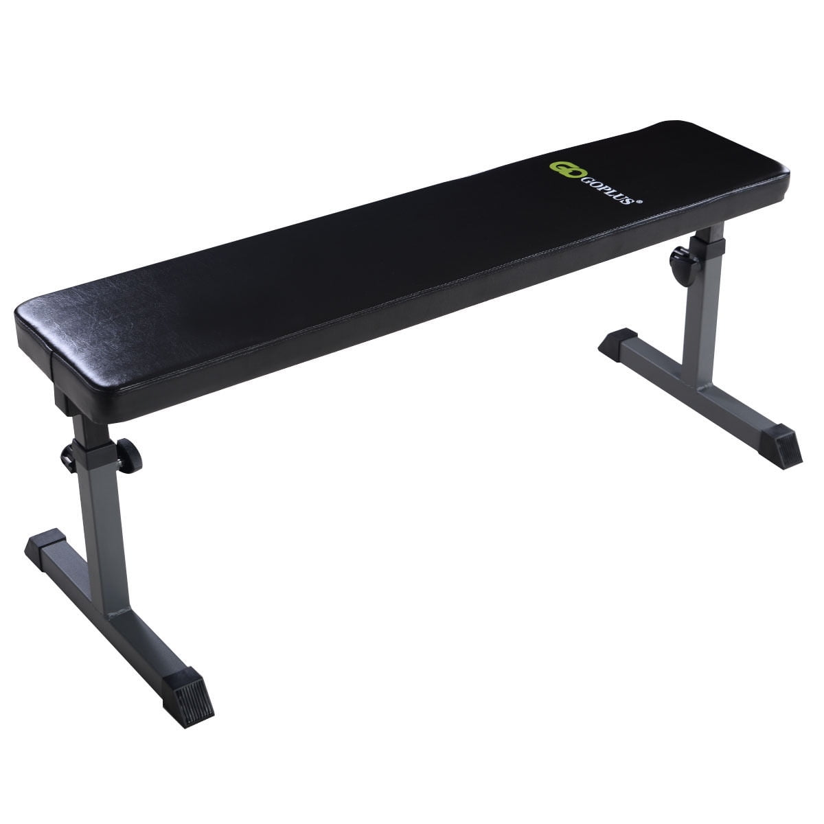 Goplus Adjustable Sit Up Bench Flat Crunch Board Ab Abdominal