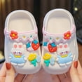 thumbnail image 2 of WRTFVZA Baby Boys Girls Clogs Slippers Toddler On Lightweight Sandals Shockproof Girls Summer Pool Beach Shoe 5-6 Years #White, 2 of 3