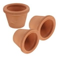 thumbnail image 6 of Hemoton 3pcs Decorative Mini Flower Pot Small Ceramic Pot Indoor Mini Ceramic Pots Succulent Pot Tiny Flower Pot Small Nursery Planter Office Decor, 6 of 8