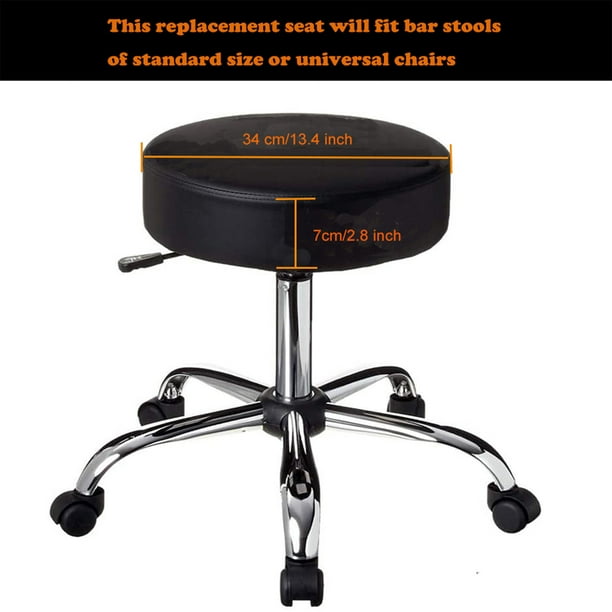 Round bar best sale stool replacement cushions