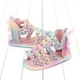 thumbnail image 6 of GERsome Soft Adorable Baby Shoes Baby Girls Cute Fashion Weave Hollow Out Bow Non-slip Soft Bottom Sandals, 6 of 9