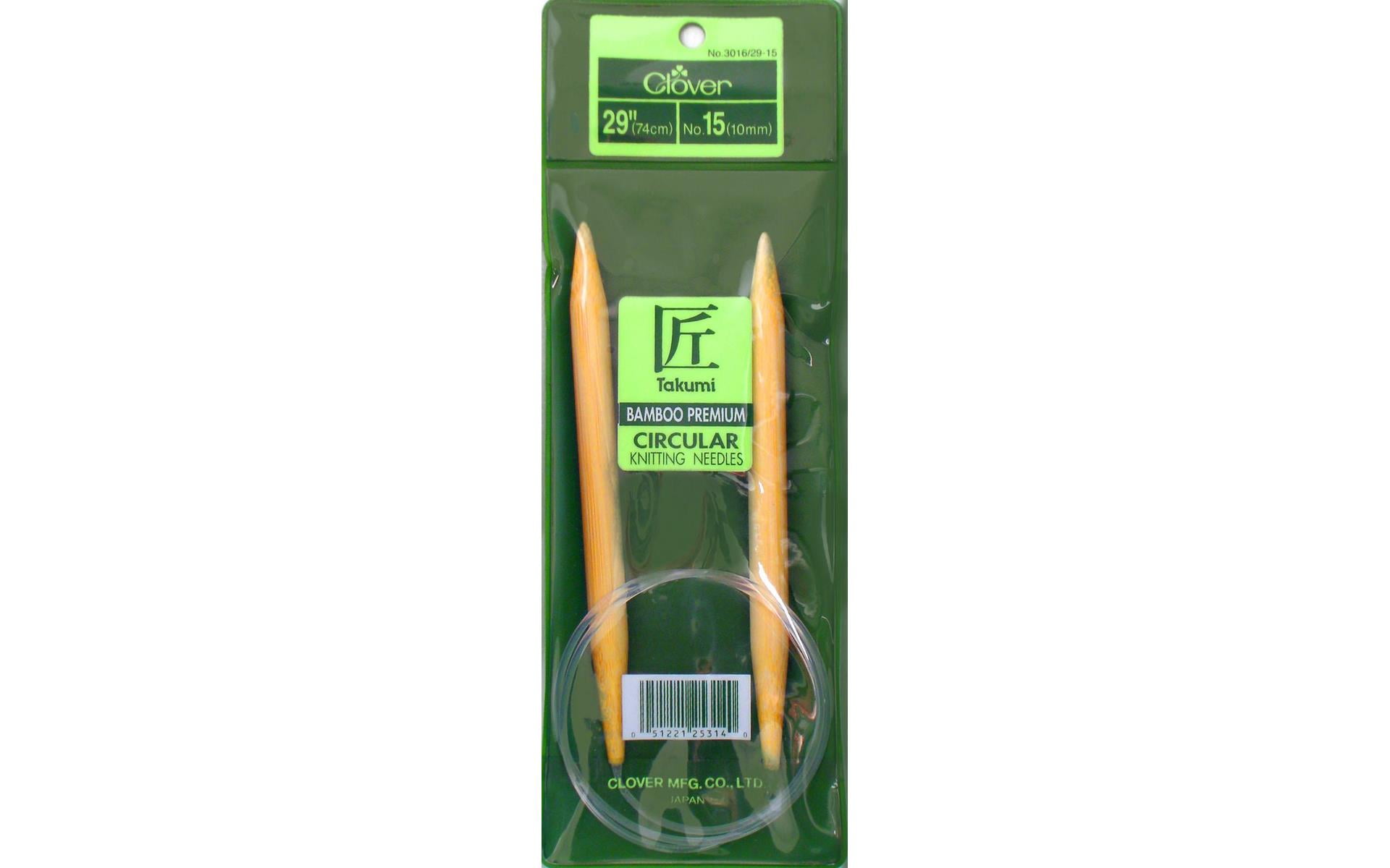 Clover Bamboo Circular Knitting Needle 29" 15 Walmart Canada