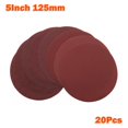 thumbnail image 6 of 20Pcs 5Inch 125mm Sandpaper Hook Loop Sanding Discs Self Adhesive 40-2000 Grit, 6 of 9