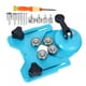 thumbnail image 4 of Juego de sierra perforadora de azulejos con broca de diamante, juego de sierra perforadora de diamante con guía de broca de 6 mm a 50 mm/1/4''- 2" para cerámica, vidrio, porcelana, mármol, 4 of 8