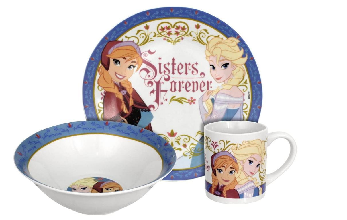 disney frozen plate set