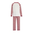 thumbnail image 4 of Faithtur Parent-Child Xmas Nightclothes Round Neck Elk Print Tops Trousers, 4 of 9