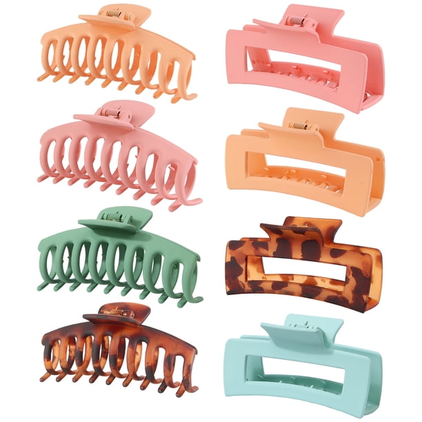 Pinza para el cabello Irfora Pinzas para el pelo de plástico mate para mujer Irfora Pinza para el cabello