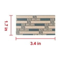 thumbnail image 5 of L LIKED 100 PCS Bundle Flat Striped Coin Wrappers (100 PCS - Dollars), 5 of 6