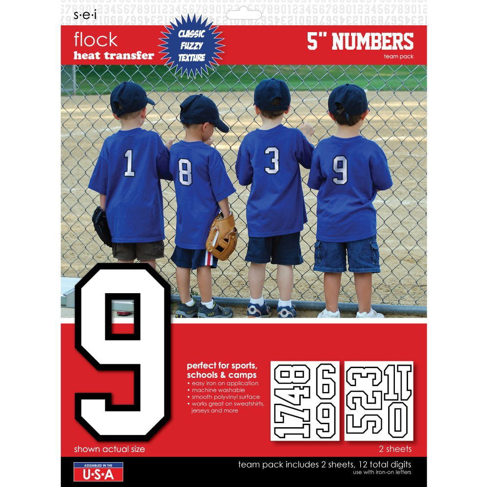 5-Inch Iron-On Team Pack Athletic 