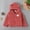 Pink, variant on Toddler Girls Boys Zipper Bear Ear Hooded Jacket Teddy Coat Fashion Cute Fleece Cardigan Solid Color Keep Warm Outwear