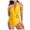 Yellow, variant on Vedolay Swimsuit Coverup for Women Womens One Piece Bathing Suit Plus Size Swimsuit Tummy Control Swimwear,Black S