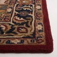 thumbnail image 3 of SAFAVIEH Heritage Drummond Oriental Area Rug, Red/Ivory, 6' x 6' Square, 3 of 10