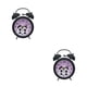 thumbnail image 3 of Reloj despertador Billuyoard de Metal 3 pulgadas campana doble Negro, 3 of 6