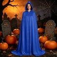 thumbnail image 7 of YanHoo Womens Hooded Halloween Christmas Cloak Costumes Party Cape, 7 of 7