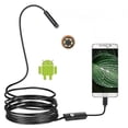 thumbnail image 1 of 8.0mm cable, Android phone with built-in camera, industrial endoscope, pipeline dental car repair USB camera, 3.3 feet, 1 of 4
