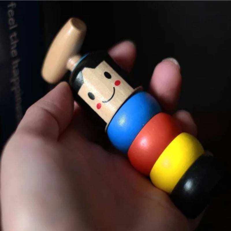 Details about   Unbreakable Wooden Toy The Wooden Stubborn Man Toy FUNNY Kid Gifts a a 