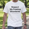 thumbnail image 4 of Respect My Freaking Boundaries T-Shirt – Empowerment Message – Unisex Self-Care Wear, 4 of 6