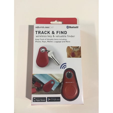 SoundLogic XT Track and Find Wireless Key & Valuable Finder Blue