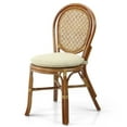 thumbnail image 2 of SK New Interiors 5-Piece Denver Tropical Rattan Dining Set Colonial, 2 of 8