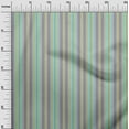 thumbnail image 2 of oneOone Organic Cotton Poplin Twill Fabric Multicolor Stripe Decor Fabric Printed BTY 42 Inch Wide, 2 of 4
