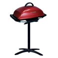 thumbnail image 1 of George Foreman - Parrilla eléctrica rectangular para interiores y exteriores, color rojo, GFO201R, 1 of 11