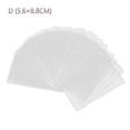 thumbnail image 1 of 100Pcs Trading Card Protective Sleeves for Baseball Card Sports Cards Game Card, 1 of 5