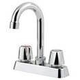 thumbnail image 2 of Avalon Bar Kitchen and Bathroom Faucet 4" Center Tubular Goose Spout Metal Handle, 2 of 6