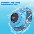 thumbnail image 5 of XIHAMA [5 Pack] Wristband for Airtag, Silicone Airtag Bracelet for Kids, Aairtag Watch Band for Kids Toddler Baby Children Elders, Colorful Waterproof Wristband Compatible with Apple AirTag 2021, 5 of 5