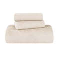 thumbnail image 2 of BNM 2 Piece Cotton Matelasse Scroll Bedspread Set, Twin, Ivory, 2 of 8