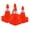 18*20pcs, variant on MROOBEST 12 Pack Traffic Safety Cones 28 inch PVC Orange Cones with Reflective Collars Parking Training Road Caution Plastic Cones for Parking Lot Traffic Control Driving Training