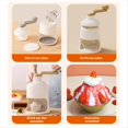 thumbnail image 3 of Trituradora de Hielo Manual con Bandeja de Hielo. Ideal para Batidos, Hielo Raspado y Cócteles Helados. Trituradora de Hielo Manual Pequeña., 3 of 5