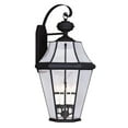 thumbnail image 2 of Beaumont Lane 4 Light Outdoor Wall Lantern in Black, 2 of 2