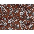 thumbnail image 6 of oneOone Rayon Brown Fabric Block Quilting Supplies Print Sewing Fabric By The Yard 56 Inch Wide-C5, 6 of 8