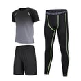 thumbnail image 3 of Hessimy Boys Loose Active Short-Sleeve Shirts Sports Jerseys and Athletic Mesh Shorts Set,Jogging Football Tracksuit 6-7 Years, 3 of 3