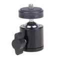 thumbnail image 1 of Estante Pequeño Mini rótula de trípode de cámara DSLR giratoria 360 Dsr + soporte de montaje con tornillo de 1/4 ", 1 of 7
