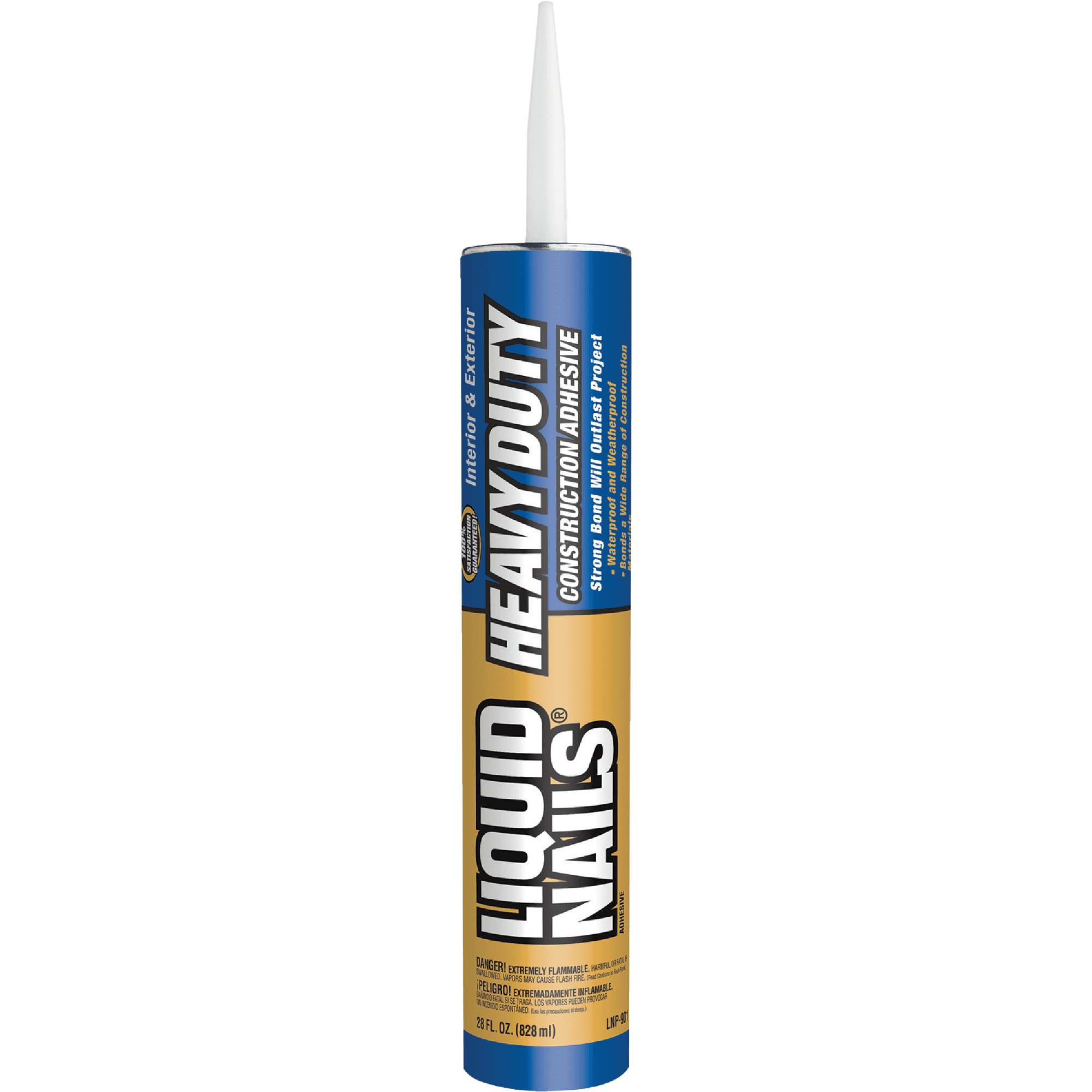 Liquid Nails LNP90128 Construction Adhesive, OffWhite, 28 oz Package