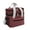 wine red, variant on 11L Insulated Lunch Bag,Reusable Lunch Box Expandable Double-Layer Cooler Tote Bag for Office School Hiking Beach, Leakproof Picnic & Camping Bag Organizer for Student Women and Men