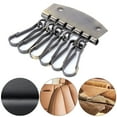 thumbnail image 2 of Portable Comfortable To Use Key Row, Leathercraft Tools,  For Key Case Hand Craft Working DIY Leather Crafts, 2 of 8