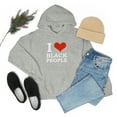 thumbnail image 4 of I love black People Unisex Hoodie, S-5XL Black is Beautiful Black Pride, 4 of 5