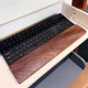 thumbnail image 3 of Almohadilla de Descanso de Muñeca de Teclado de Madera, Reposacabeza de Madera de Nogal Muñeca Anti -Slip Ergonómica Cómoda para el Cargo, 3 of 7