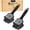 BLACK gray, variant on Wheel and Tire Brush Detailing Kit, Soft Rim Brush & Stiff Tire Brush with  Bumper Guard, Non-Slip  Handle  Wash Set for Alloy Wheels, Fenders, Mats